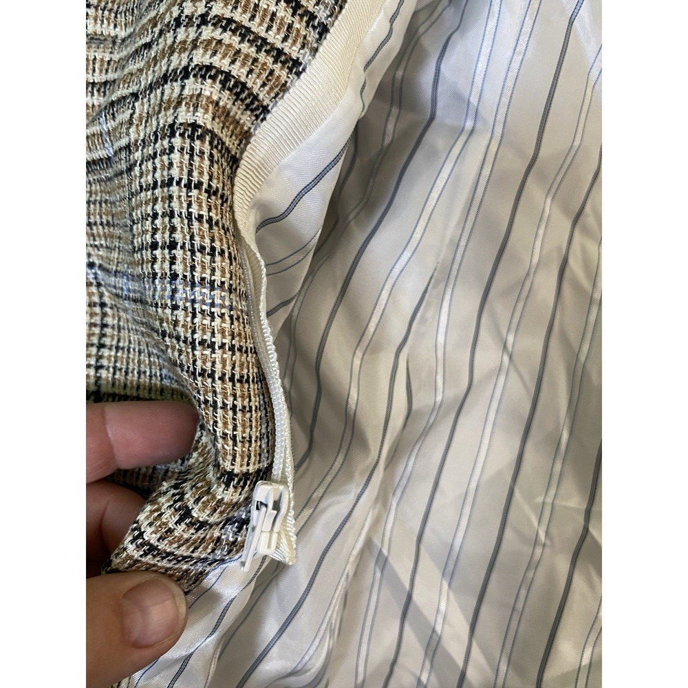 Veronica Beard Women's Size 4 Plaid Dickie Jacket Blazer Has Snags / Strings - Picture 15 of 15